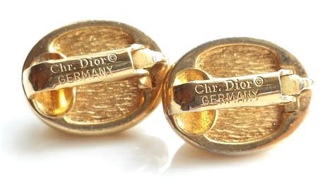 dior clip-on earrings|christian Dior clip earrings germany.